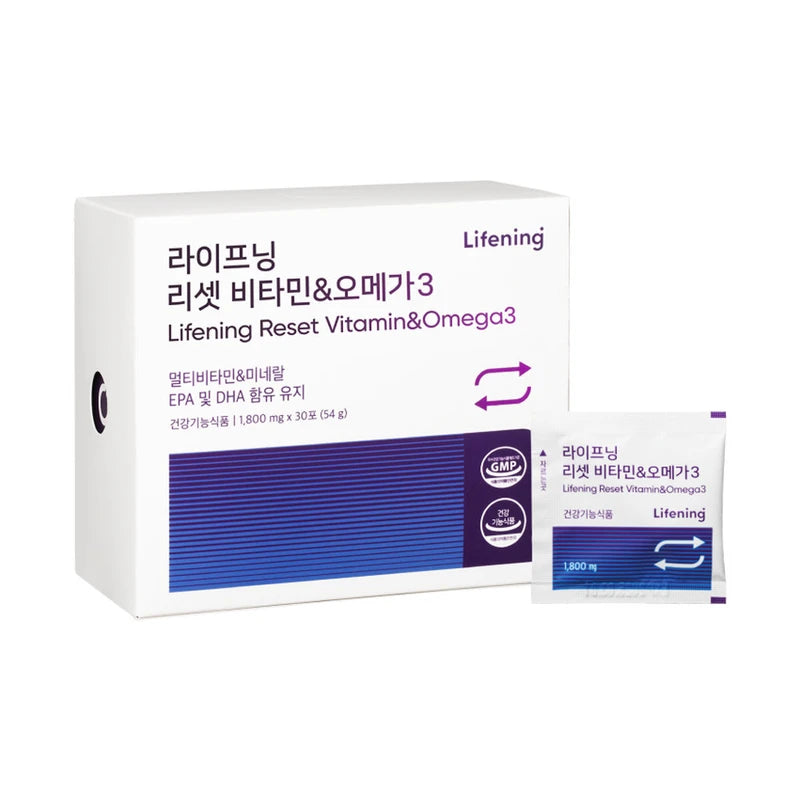 Lifening Reset Vitamin & Omega 3