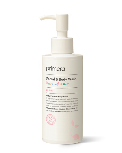 primera Baby Facial & Body Wash 250ml